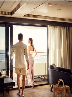 The Most Luxurious Suites at Sea